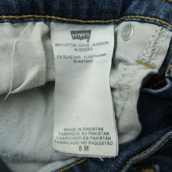 Levi's 515 Jeans Women's Size 8M Blue Mid-Rise Bootcut 31" Inseam Distressed - Picture 10 of 16